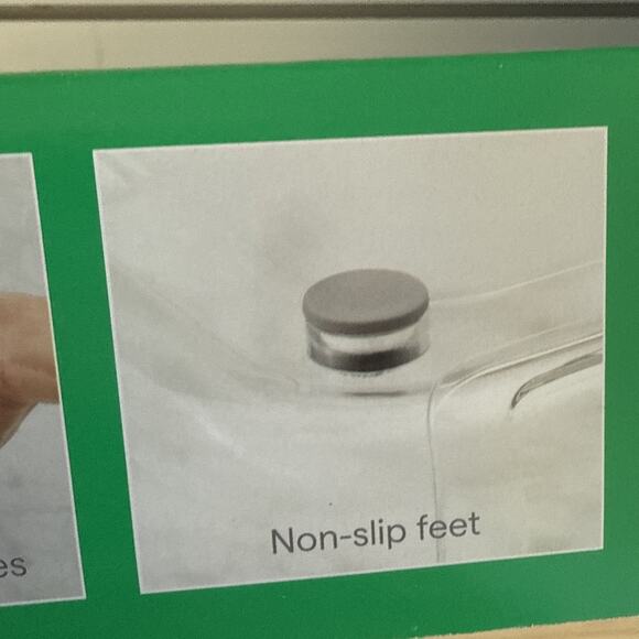 YouCopia RollOut Fridge Caddy BPA-Free Clear Rolling 9" Wide, - Picture 11 of 12